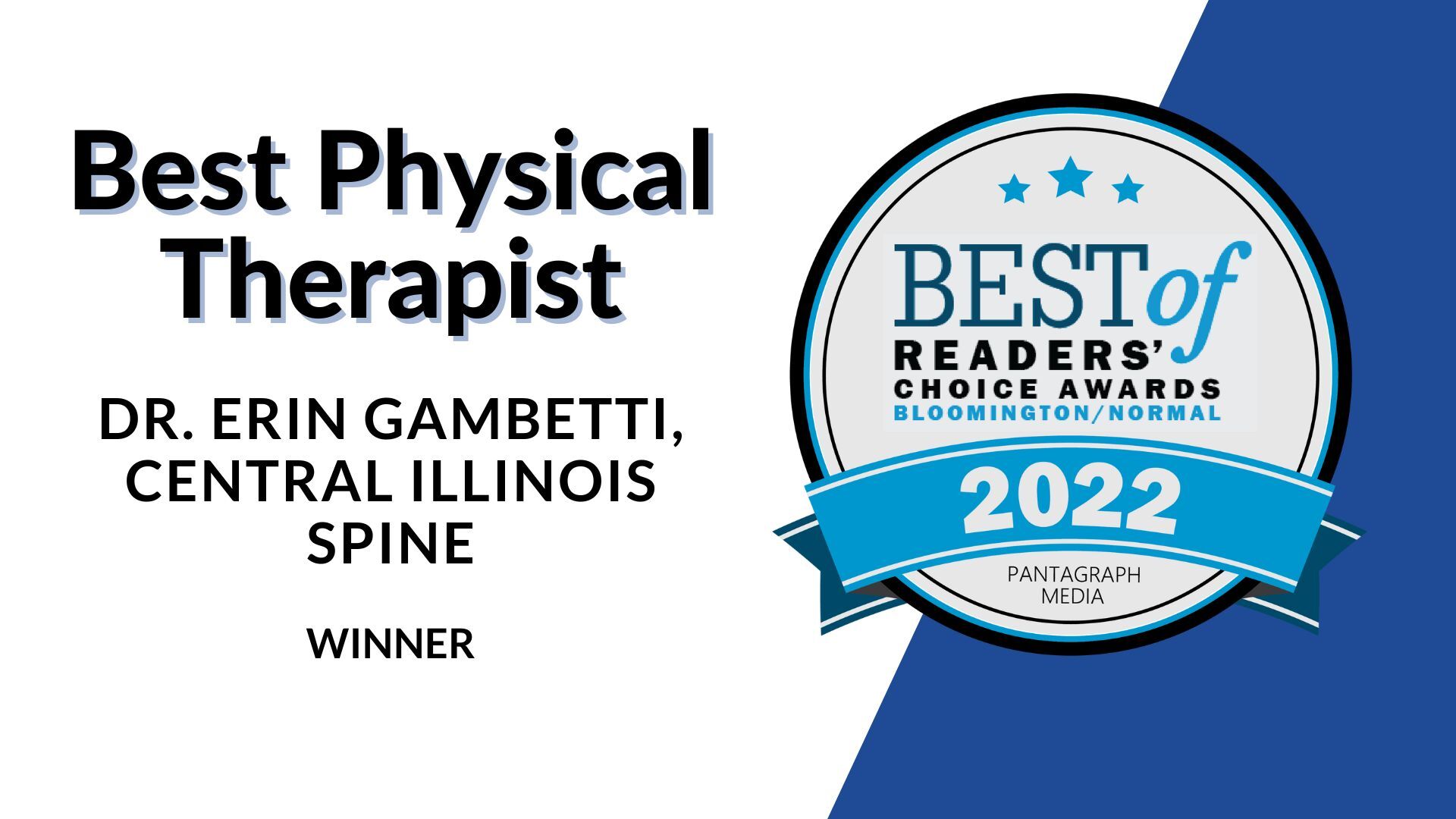 Best Physical Therapist - Winner